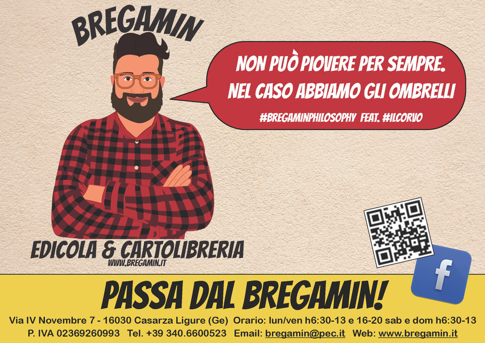 #BregaminPhilosophy - Non può piovere per sempre. Nel caso abbiamo gli ombrelli